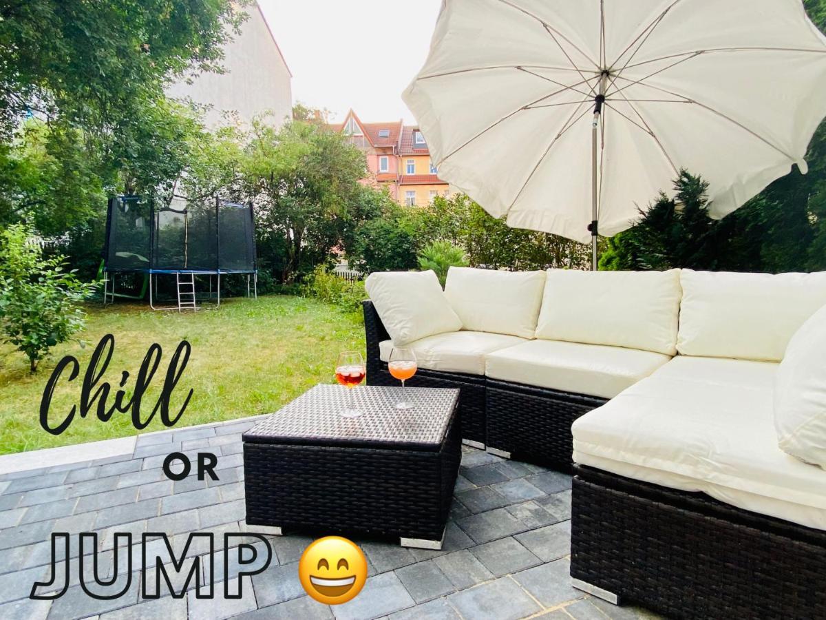 Zentral & Ruhig, Ideal Fuer Home Office Mit Garten Jena Exterior photo